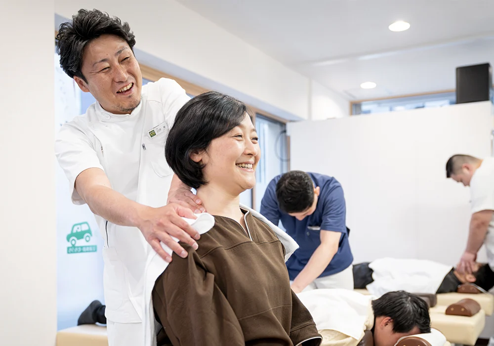 ゆ〜かり整骨院の施術の流れ