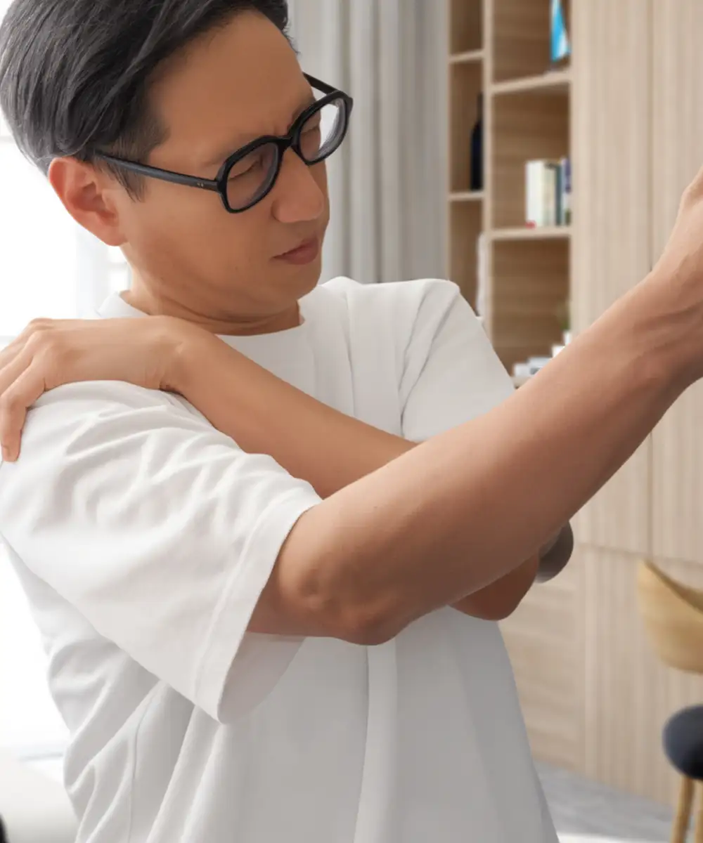 四十肩・五十肩の改善