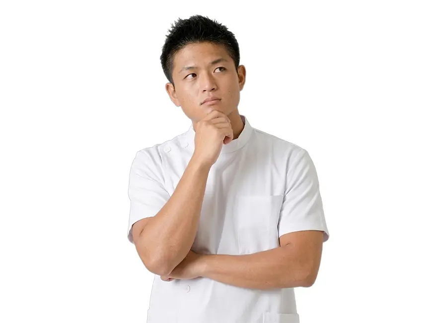 悩んでいる整体師